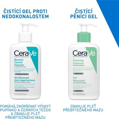 CeraVe Čisticí gel proti nedokonalostem 236 ml