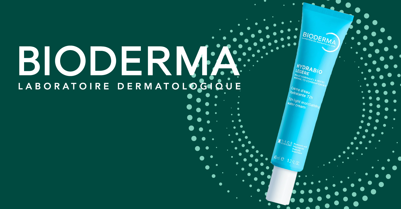  Bioderma Hydrabio Light hydratační krém s lehkou texturou 40 ml