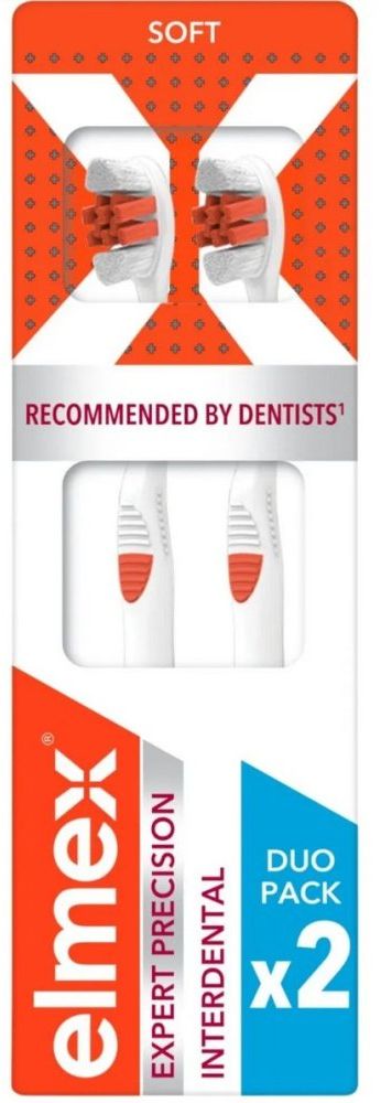 Elmex Zubní kartáček Expert Precision Interdental 2 ks