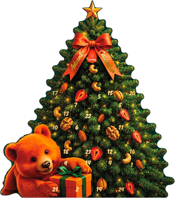 Grizly Adventní kalendář 2026 920 g