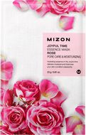 Mizon Joyful Time Essence Mask Rose Hydratační plátýnková maska pro stažení pórů 23 g