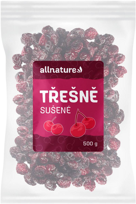 Allnature Sušené třešně 500 g