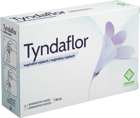 Tyndaflor vaginální výplach 5 x 140 ml