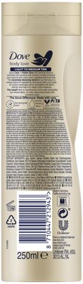 Dove Care & Visible Glow Tělové mléko, Fair-Medium 250 ml