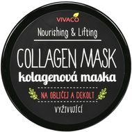 Vivaco Kolagenová maska na obličej a dekolt 100 ml