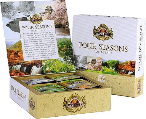 Basilur Four Seasons Assorted gastro sáčky 40 ks