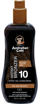 Australian Gold SPF 10 Spray gel Bronzer 237 ml