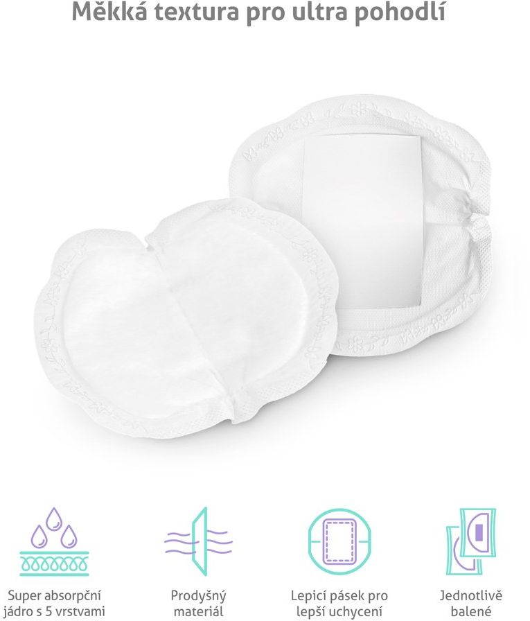 TrueLife Nutrio Breast Pads Classic 50 ks