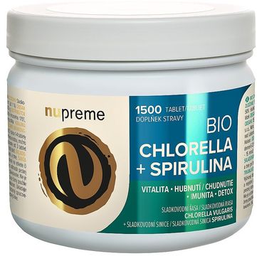 Nupreme BIO Chlorella + Spirulina 1500 tablet