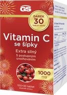 GS Vitamin C 1000 mg se šípky 130 tablet