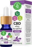 Zelená Země CBD kapky na spaní EXTRA 10 ml