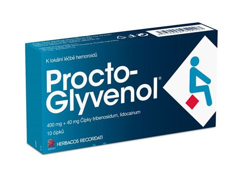 Procto-glyvenol rektalní čípek 10