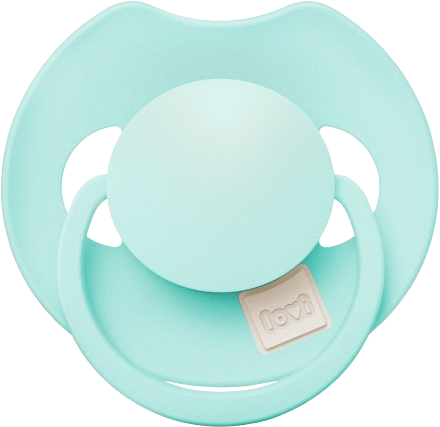 LOVI Dudlík silikonový dynamický PRIME Tutti Frutti 0-6m, Lagoon/Mint Cream 2 ks
