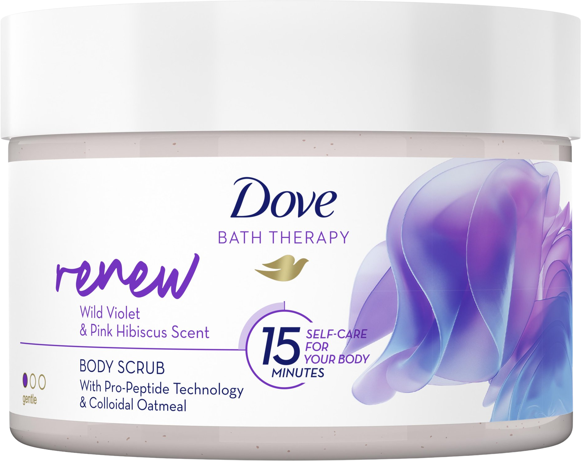 Dove Bath Therapy Renew (Body Scrub) Tělový peeling 295 ml
