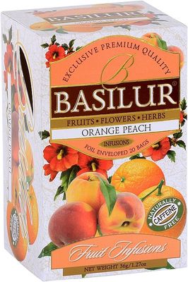 Basilur Fruit Orange Peach 20 x 1.8 g