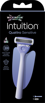 Wilkinson Sword Intuition Quattro Sensitive Holicí strojek + náhradní hlavice