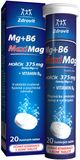 Zdrovit MaxMag Hořčík 375 mg + B6 20 šumivých tablet