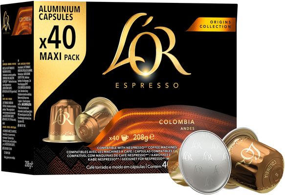 L´Or Espresso Colombia kapsle pro Nespresso®* Original kávovary 40 kapslí