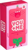 You Me Juicy kondomy se šťavnatým jahodovým aroma 12 ks