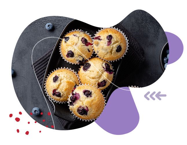 Snäksy, čučoriedky sušené mrazom, ovocie, snack