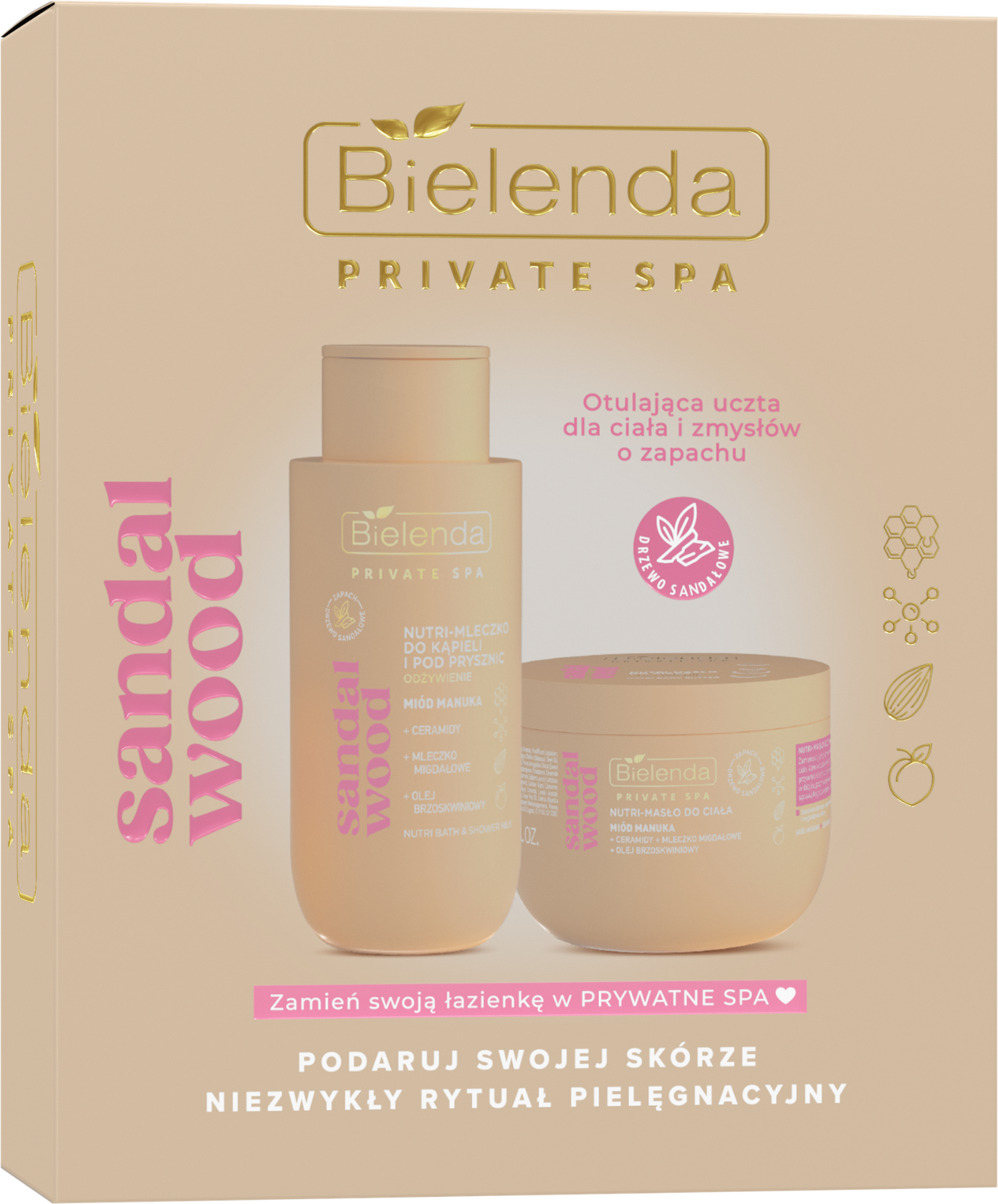 Bielenda Private Spa Sandal Wood dárkový set