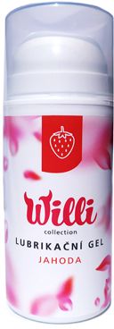 Willi Lubrikační gel jahoda 100 ml
