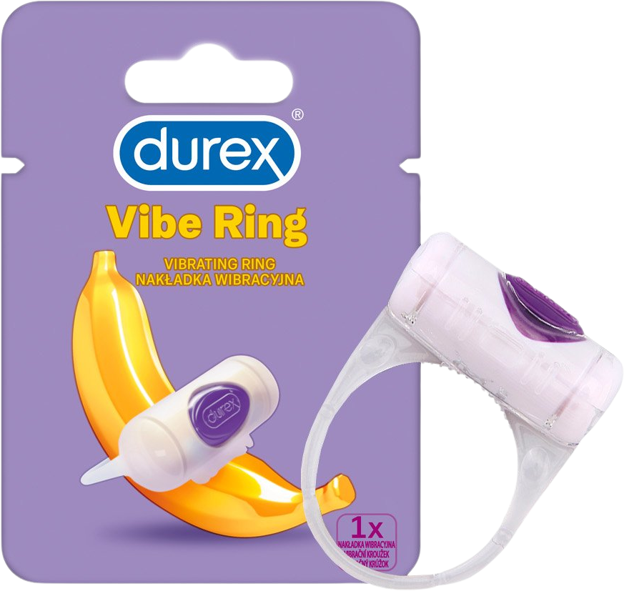 Durex SEX Intense Vibrations Vibrační kroužek 1 ks