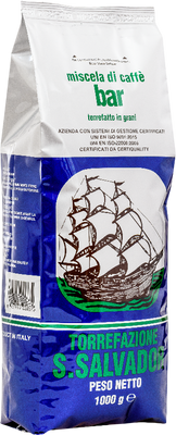 San Salvador Zrnková káva Bar Blue 1 kg
