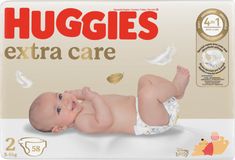 Huggies® Extra Care 2, 58 ks