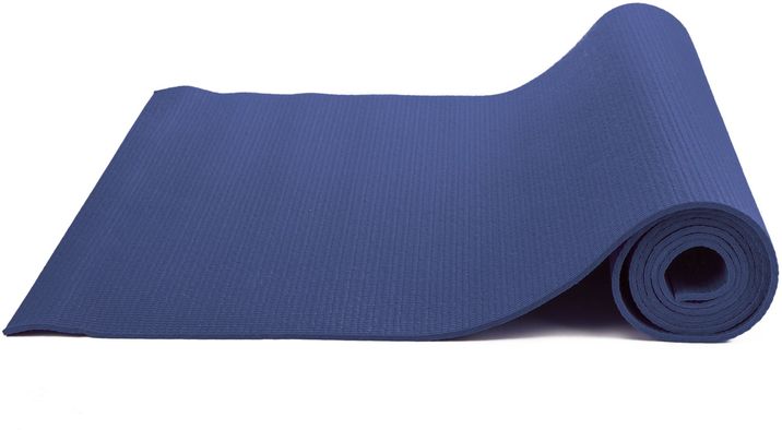 Rucanor Yoga Mat with belt podložka na cvičení, Barva: Modrá 1 x 173 cm