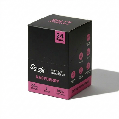 Sweaty Electrolyte Hydration Mix Raspberry 24 ks