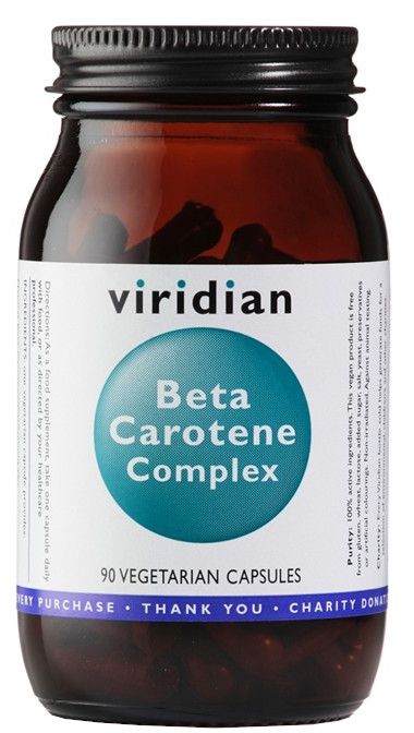 Viridian VRD Beta Carotene Complex 90 kapslí