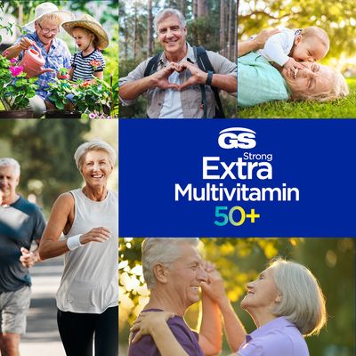 GS Extra Strong Multivitamin 50+, 120 tablet