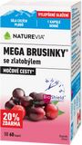 NatureVia Mega brusinky 60 kapslí