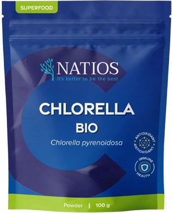 Natios Chlorella BIO prášek 100 g
