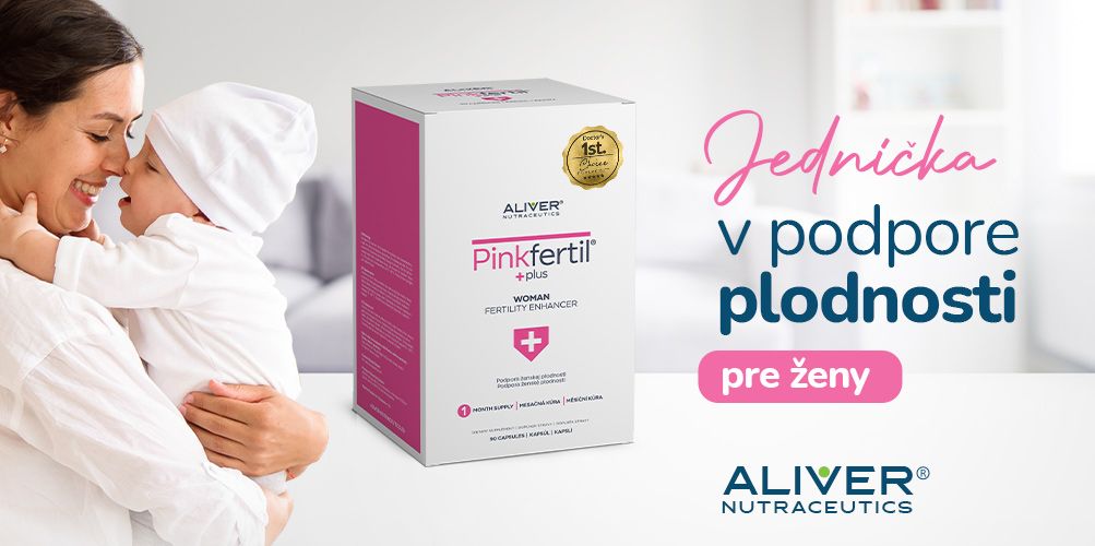 Aliver PinkFertil Plus výživový doplnok pre ženy