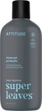 Attitude Pánský sprchový gel Super leaves Eukalyptus a Šalvěj 415 ml