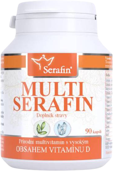 Serafin Multi s vitamínem D 90 kapslí