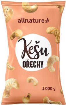 Allnature Kešu jádra natural 1000 g