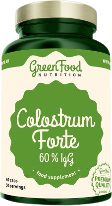 GreenFood Nutrition Colostrum Forte 60% IgG 60 kapslí