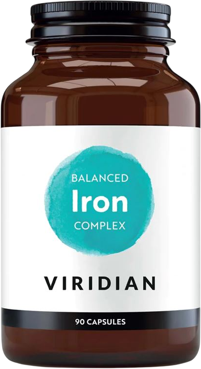 Viridian Balanced Iron Complex 90 kapslí