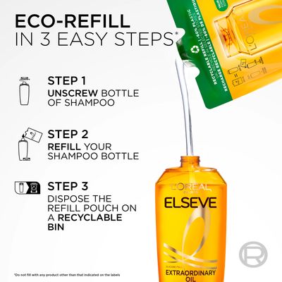L'Oréal Paris Elseve Extraordinary oil náhradní náplň do šamponu 250 ml