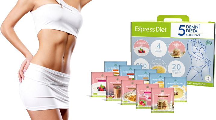 Express Diet 5 denní dieta 20 x 59 g