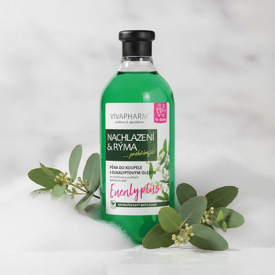 VivaPharm Pěna do koupele Nachlazení a rýma 750 ml