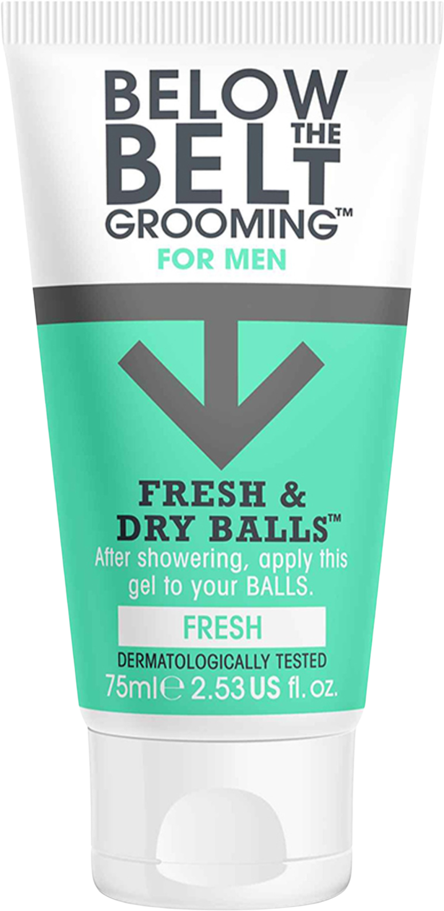 Below the belt Gel na intimní partie pro muže Fresh (Fresh & Dry Balls) 75 ml