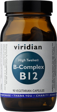 Viridian B-Complex B12 High Twelwe® 90 kapslí