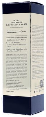 Mizon Snail Repair Intensive BB Krém Broad Spectrum SPF 30 #21 50 ml
