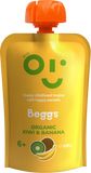 Beggs BIO Kiwi a banán 120 g