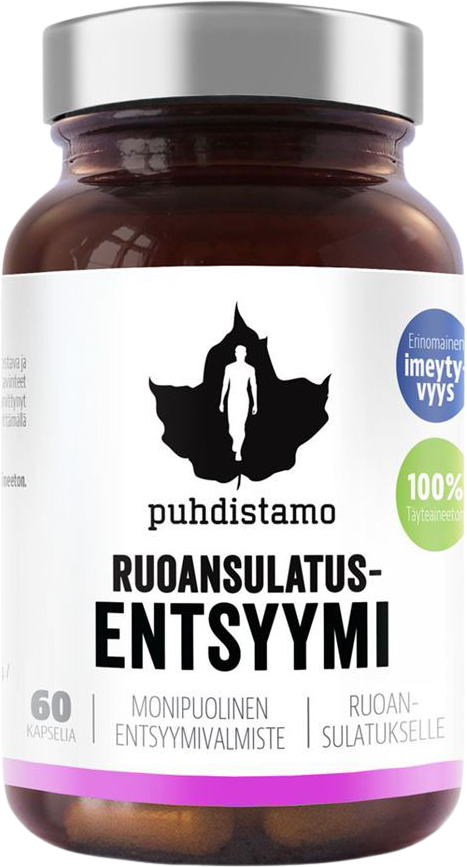 Puhdistamo Digestive Enzymes (Trávicí enzymy) 60 kapslí
