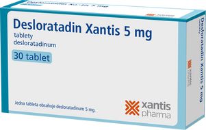 Desloratadin Xantis 5 mg 30 tablet